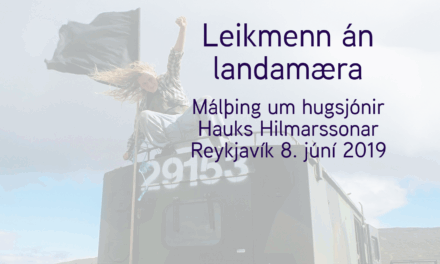 Leikmenn án landamæra – Dagskrá málþingsins