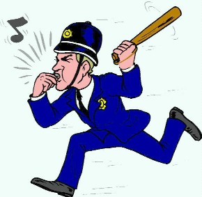 Cartoon-Police