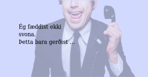 Maður fæðist ekki karl, maður verður karl