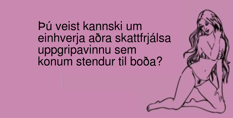 En að fara öfuga leið og ná inn gjaldeyristekjum?